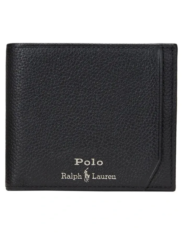 Polo Ralph Lauren Pebbled Leather Billfold Wallet