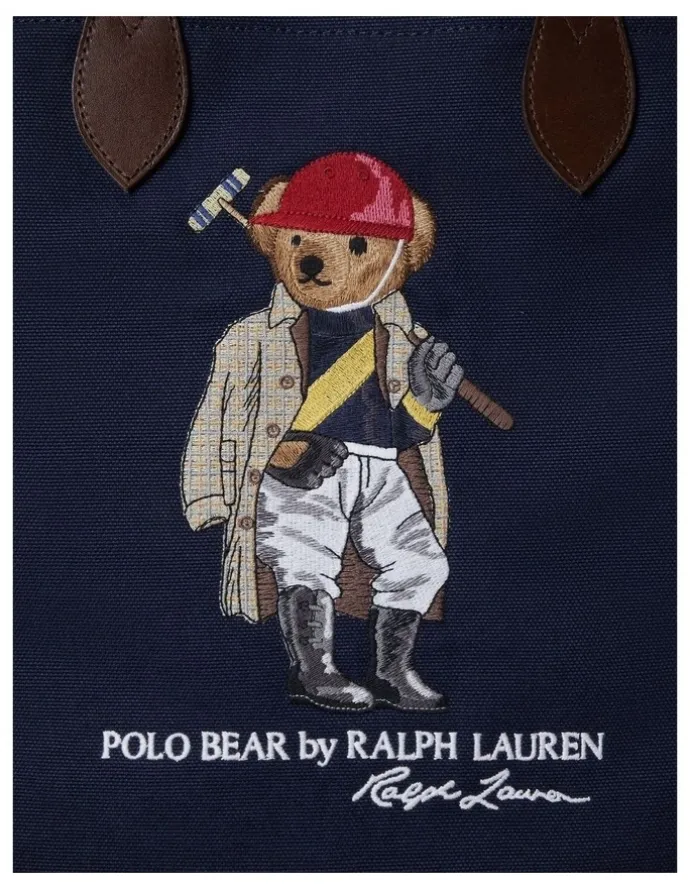 Polo Ralph Lauren Polo Bear Canvas Shopper Tote
