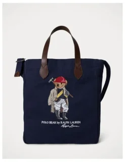 Polo Ralph Lauren Polo Bear Canvas Shopper Tote