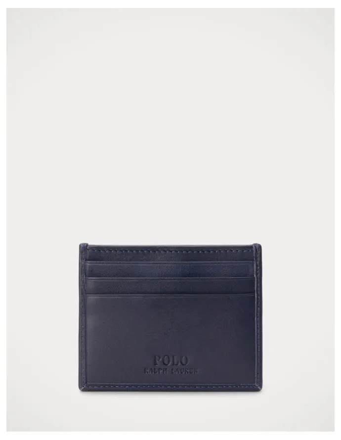 Polo Ralph Lauren Polo Bear Leather Card Case