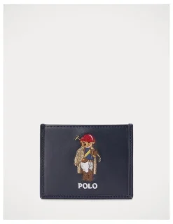 Polo Ralph Lauren Polo Bear Leather Card Case