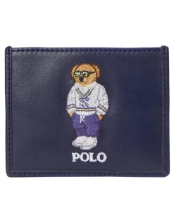 Polo Ralph Lauren Polo Bear Leather Card Case