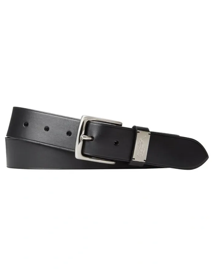Polo Ralph Lauren Pony-Plaque Leather Belt