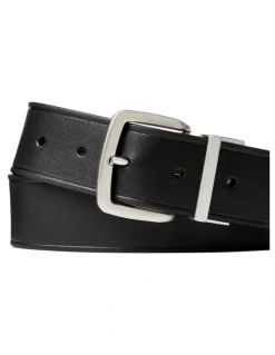 Polo Ralph Lauren Reversible Leather Belt in Black
