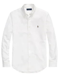 Polo Ralph Lauren Slim Fit Oxford Shirt in White