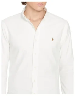 Polo Ralph Lauren Slim Fit Oxford Shirt in White