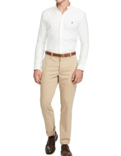 Polo Ralph Lauren Slim Fit Oxford Shirt in White