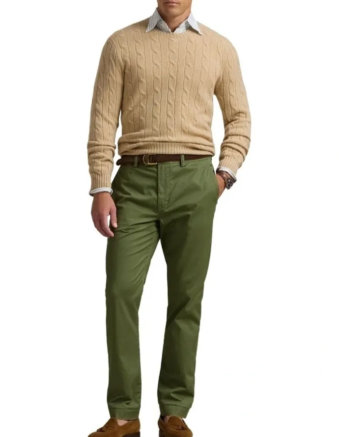 Polo Ralph Lauren Bedford Straight Fit Washed Chino Pant