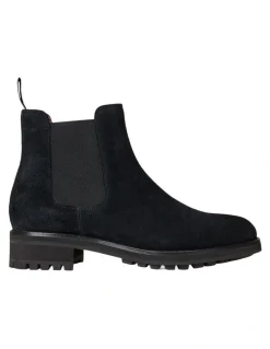 Polo Ralph Lauren Bryson Suede Chelsea Boot in Black