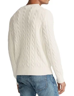 Polo Ralph Lauren Cable-Knit Cotton Sweater