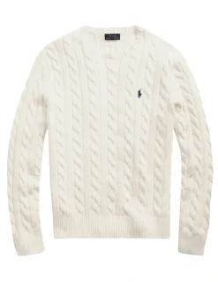 Polo Ralph Lauren Cable-Knit Cotton Sweater