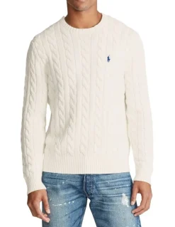 Polo Ralph Lauren Cable-Knit Cotton Sweater