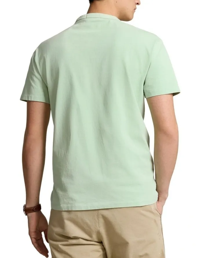 Polo Ralph Lauren Classic Fit Jersey Crewneck T-shirt in Green