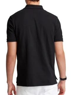 Polo Ralph Lauren Classic Fit Mesh Polo Shirt Black