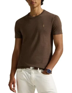 Polo Ralph Lauren Custom Slim Fit Jersey Crewneck T-Shirt