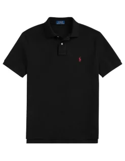 Polo Ralph Lauren Custom Slim Fit Mesh Polo Shirt