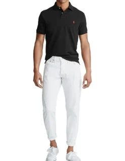 Polo Ralph Lauren Custom Slim Fit Mesh Polo Shirt