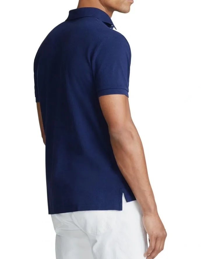 Polo Ralph Lauren Custom Slim Fit Mesh Polo Shirt