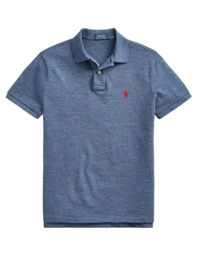 Polo Ralph Lauren Custom Slim Fit Mesh Polo Shirt