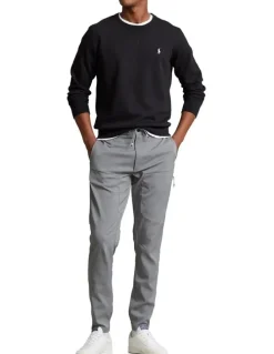 Polo Ralph Lauren Double Knit Sweatshirt in Black