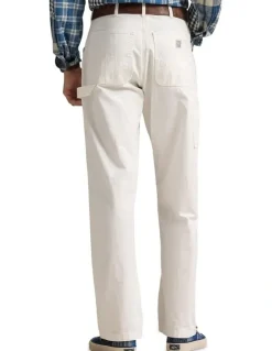 Polo Ralph Lauren Dungaree Fit Twill Carpenter Pant in White