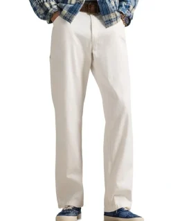 Polo Ralph Lauren Dungaree Fit Twill Carpenter Pant in White