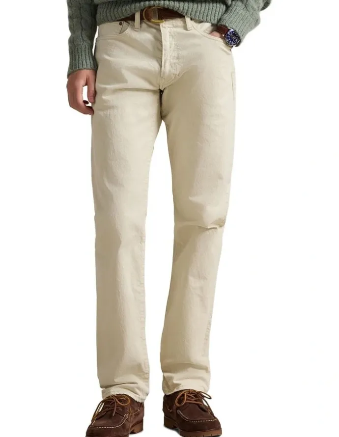 Polo Ralph Lauren Hampton Straight Jean in White