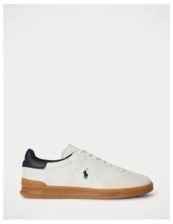 Polo Ralph Lauren Heritage Aera Leather-Suede Sneaker