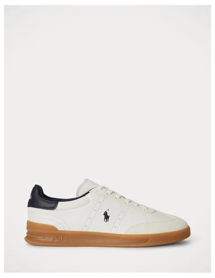 Polo Ralph Lauren Heritage Aera Leather-Suede Sneaker