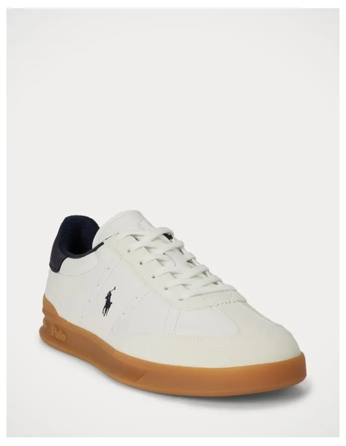 Polo Ralph Lauren Heritage Aera Leather-Suede Sneaker