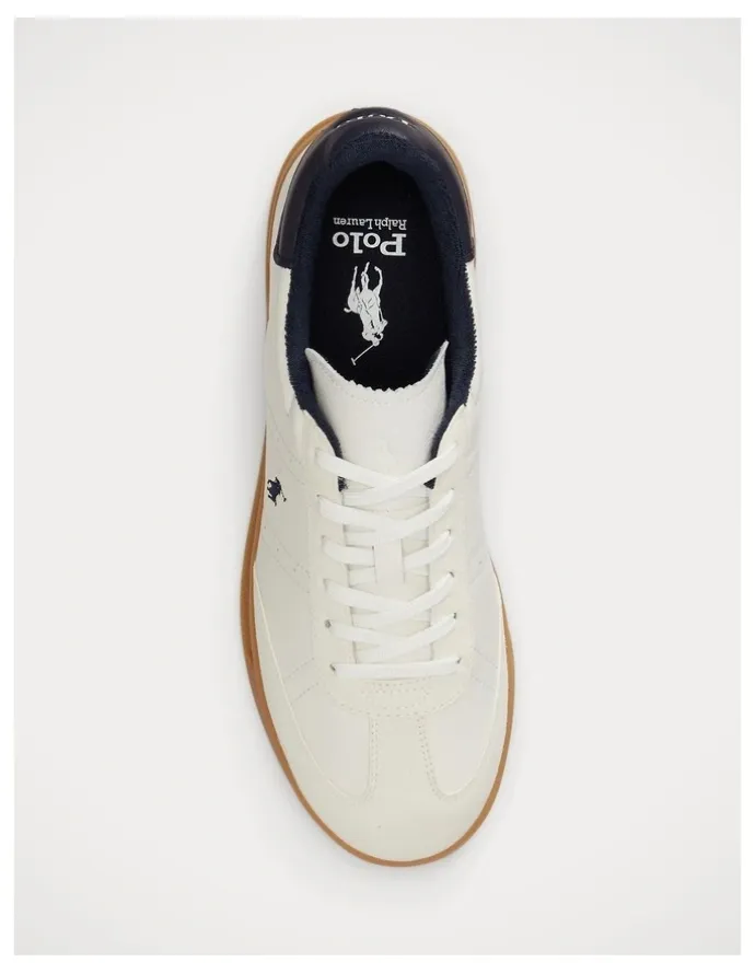 Polo Ralph Lauren Heritage Aera Leather-Suede Sneaker