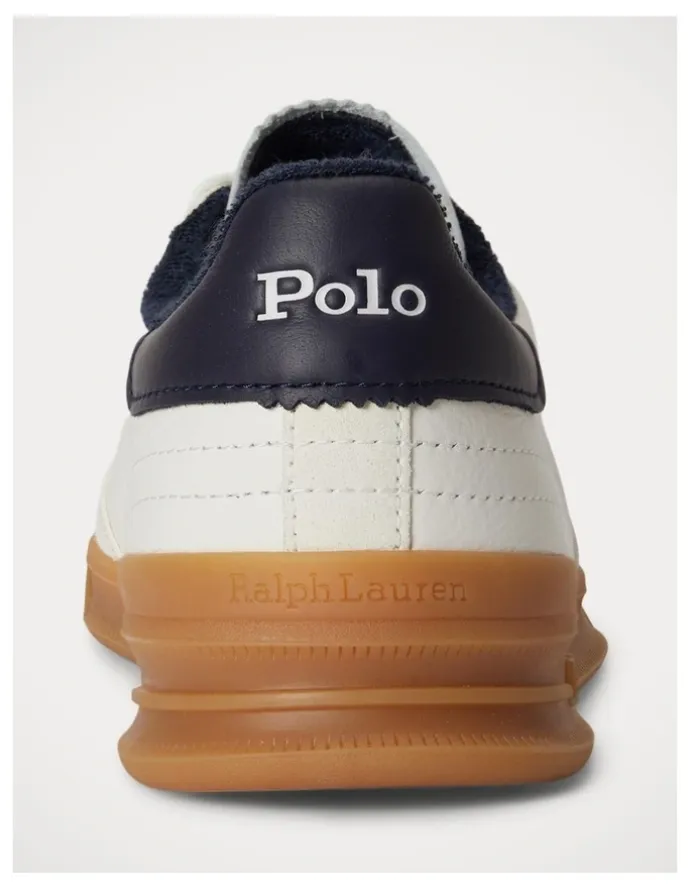 Polo Ralph Lauren Heritage Aera Leather-Suede Sneaker