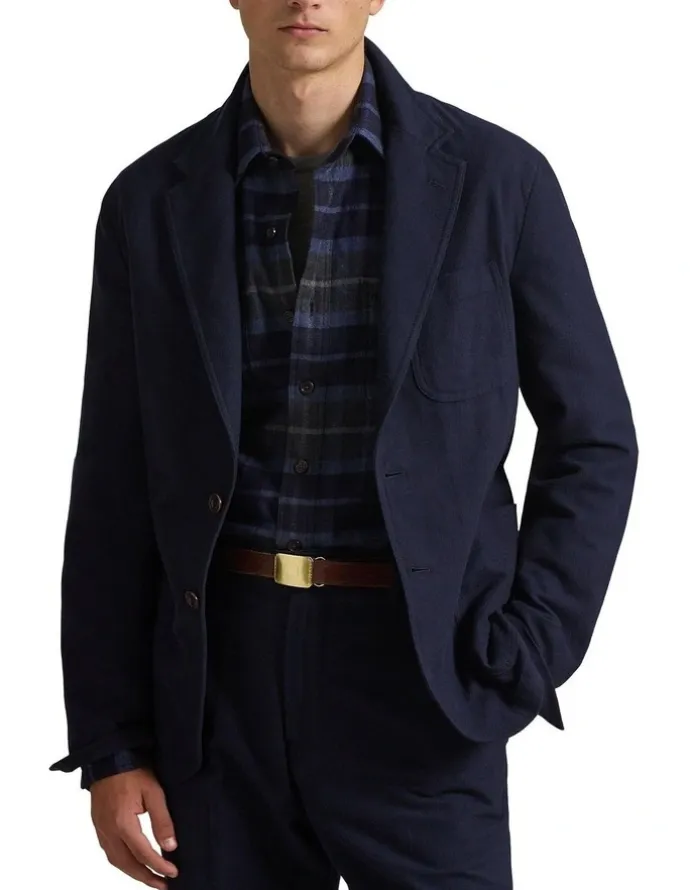 Polo Ralph Lauren Modern Fit Chamois Suit Jacket