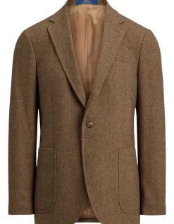 Polo Ralph Lauren Polo Modern Fit Herringbone Sport Coat in Brown