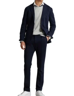 Polo Ralph Lauren Polo Soft Double-Knit Suit Jacket in Navy