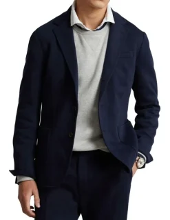 Polo Ralph Lauren Polo Soft Double-Knit Suit Jacket in Navy