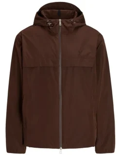 Polo Ralph Lauren The Glenmoor Hooded Jacket in Brown