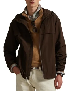 Polo Ralph Lauren The Glenmoor Hooded Jacket in Brown