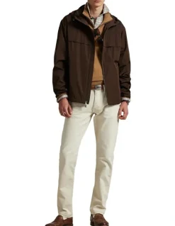 Polo Ralph Lauren The Glenmoor Hooded Jacket in Brown