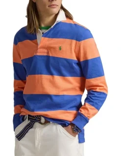 Polo Ralph Lauren The Iconic Rugby Shirt in Orange