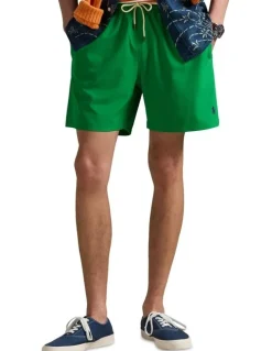 Polo Ralph Lauren Traveler Classic Swim Trunk 5.75-inch in Green