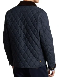 Polo Ralph Lauren Water Repellent Quilted Jacket in Blue