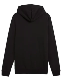 Puma Ess Full Zip Hooded Fl in Black