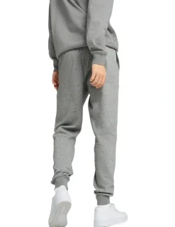 Puma Ess No. 1 Logo Sweatpants in Medium Grey Heather