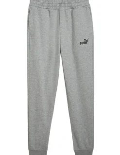 Puma Ess No. 1 Logo Sweatpants in Medium Grey Heather