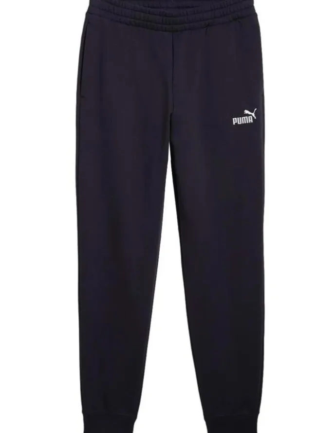 Puma Ess No. 1 Logo Sweatpants in Navy