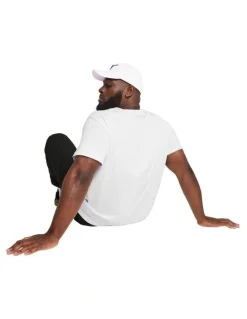 Puma Essentials Small Logo Tee in White