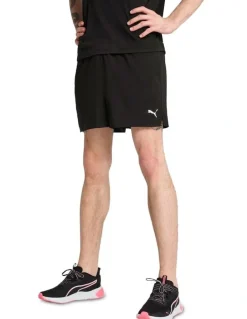 Puma M Tad Essentials 5 Woven Short in Black