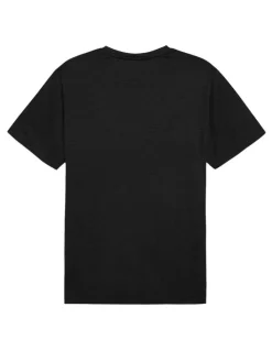 Puma M Tad Essentials Heather Cat Tee in Black