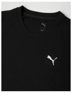 Puma Pwrtrain Triblend Tee M in Black